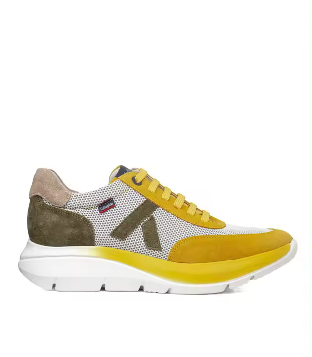 ZAPATILLAS DE CORDONES CALLAGHAN LUXE 61202.2 AMARILLO - 1