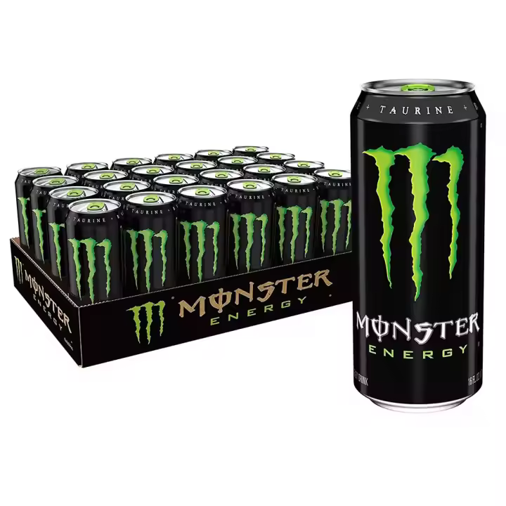 MONSTER ENERGY Ultra White Bebida energética sin azúcar-Mango Loco Bebida energética ,Original Bebida energética, 24*500 ml - 1