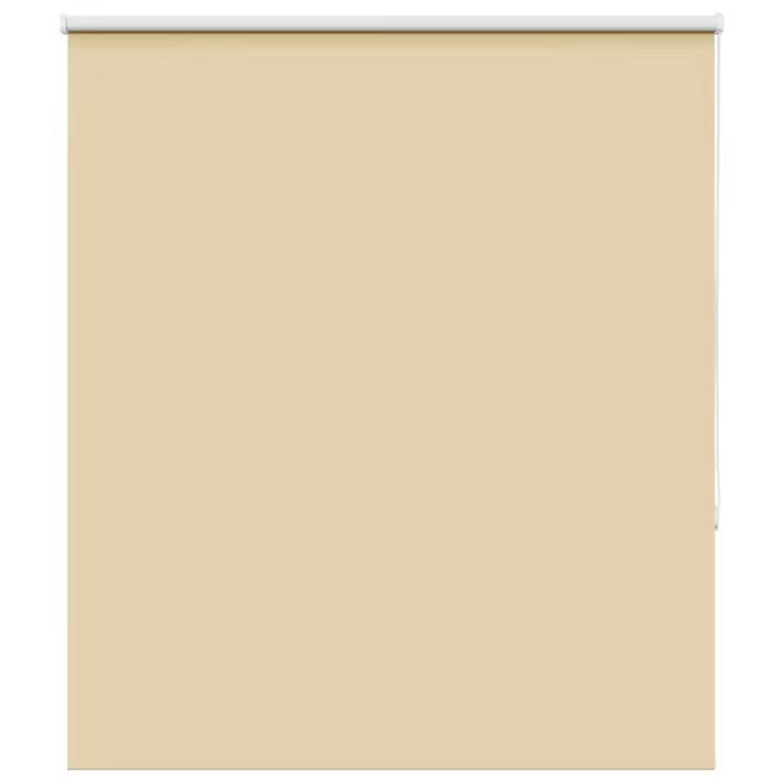 vidaXL Estor Enrollable Opaco Beige 130x175 cm Tela Ancho 126,6 cm - 1