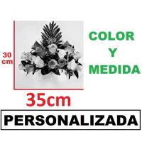 Flores artificiales para cementerio,Centro Flores para santos duraderas de tela con maceta,Gerimport,Envios desde España,cf - details 0