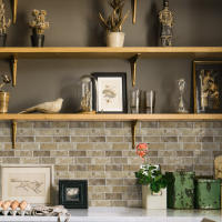 Pegatina De Pared 3D Falsa Drip Tile Autoadhesiva Kuujojo Para Cocina Sala De Estar Y Baño Fácil De Quitar Tamaño 12x12 Pulgadas - details 40