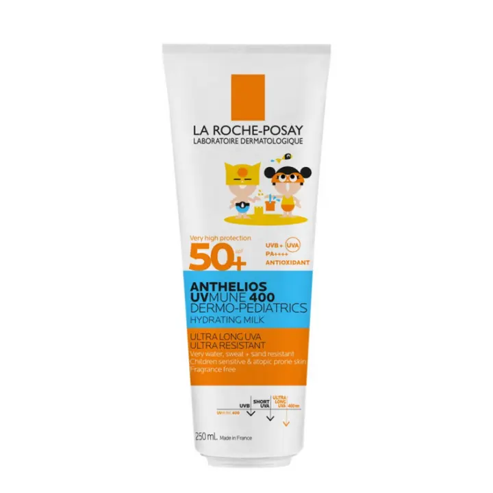 LA ROCHE POSAY ANTHELIOS UVMUNE 400 DERMO PEDIATRICS LOCION HIDRATANTE SPF50+ 250 ML - 1