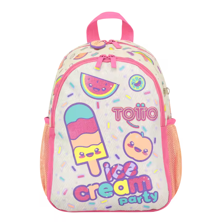 Totto Mochila escolar  Ice Fruit -Dimensiones:23 x 32 x 9 cm-Material: Poliester - 1
