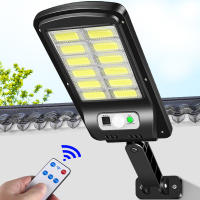 Luz De Calle Solar Exterior IP65 Impermeable Con Sensor De Movimiento Y Control Remoto LED Dusk to Dawn 6000K Luz Solar Para Exterior - details 3