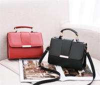 Bolso De Hombro Para Mujer En Color Sólido Con Arrastre Bolso De Mano De Cuero Con Bolsillo Y Cierre De Cubierta Moda Versátil - details 4