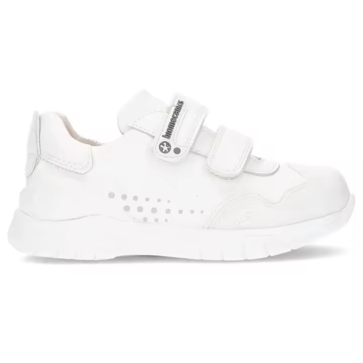 Zapatillas Niña Blancas y Rosas Biomecanics Andy | Envío Gratis - 1