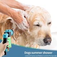 Pistola De Ducha Para Mascotas Con Mangos De Spray De 8 En 1 Herramienta De Limpieza Para Coches Y Animales Material Plástico - details 0