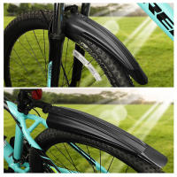 Juego De 2 Piezas De Parachoques Para Bicicleta Rueda De Montaña Y Carretera Protección Contra Barro Para Delantero Y Trasero - details 1