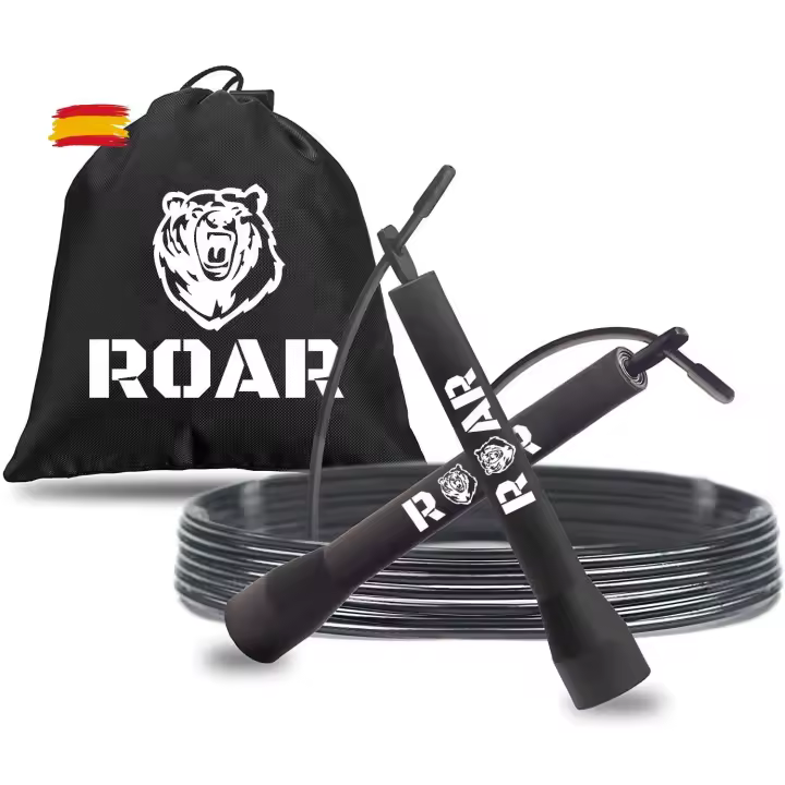 Roar® Comba Crossfit Hombre y Mujer, Cuerda para Saltar, Comba Boxeo, Cuerda Crossfit, Comba Velocidad Speed Rope, Cuerda Saltar Crossfit, Cable Comba Crossfit Profesional - 1