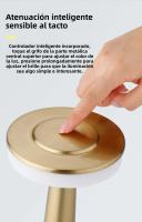 Lámpara De Mesa LED Táctil Recargable Retro De Metal Para Dormitorio Restaurante Café Estudio Decoración De Escritorio Iluminación - details 6