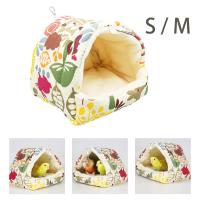 Cueva De Invierno Para Pájaros Jaula De Cenizas Con Ocasión Dormitorio Para Periquitos Cacatúa Finches Cueva Colgante Hogar Azulbird - details 2