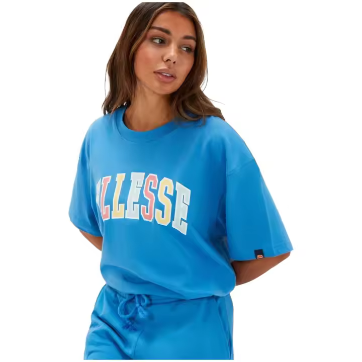 Camiseta de Manga Corta Ellesse Calipsi para unisex en color azul - 1