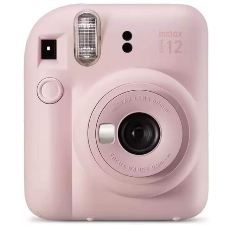 Camara fujifilm mini instax 12 flash - autoexposicion - rosa pastel -  Recíbelo en 2-3 días laborables - 1