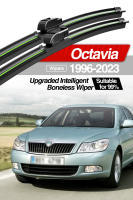 LimpiaParabrisas De Lluvia Para Skoda Octavia MK1 MK2 MK3 MK4 1996-2023 Pares De LimpiaParabrisas De Neumáticos Naturales Inteligentes Accesorios Para Ventanas Del Coche - details 0
