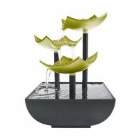 Fuente De Agua Para Decoración De Oficina Y Hogar Cascada Interior Estilo Paisajístico Feng Shui Figura De Mesa De Plástico - details 5