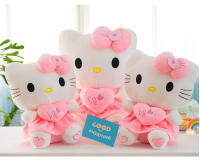 Nueva Muñeca De Peluche Hello Kitty 2024 Regalo De Navidad Para Niñas Cojín De Sofa Decoración De Habitación Personaje De TV Y Película - details 15