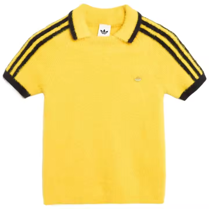 Camiseta De Manga Corta Adidas modelo KC6533 para Mujer en color Amarillo - 1