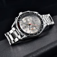 Reloj De Pulsera De Cuarzo Para Hombre BENYAR Lujo Nueva Marca 50M Impermeable Correa De Acero Inoxidable Cronógrafo Casual Para Hombres - details 4