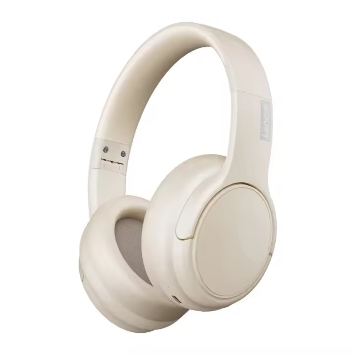 Auriculares Inalámbricos Lenovo TH20 Bluetooth 5.3 Doble Modo Plegables Para Deporte Y Gaming Con Micrófono Y Cancelación De Ruido Activa - 1