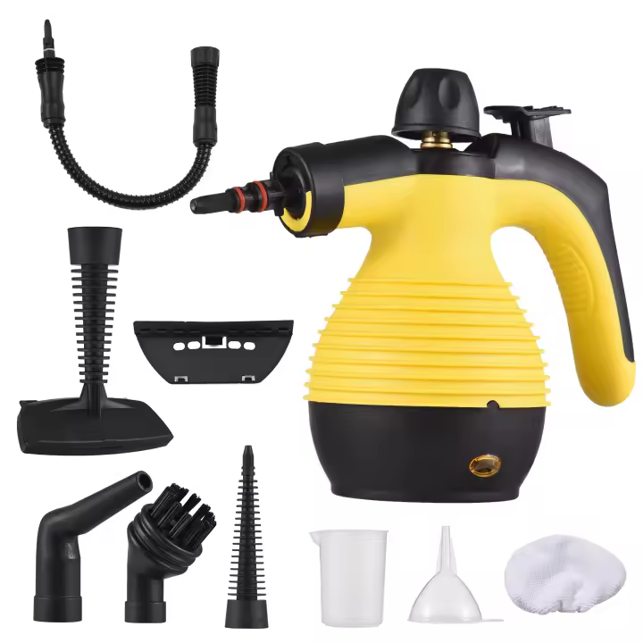 Máquina de limpieza a vapor presurizada de alta temperatura, multifuncional, limpiador a vapor portátil, 1050W, accesorio de 9 Uds para Cocina - 1