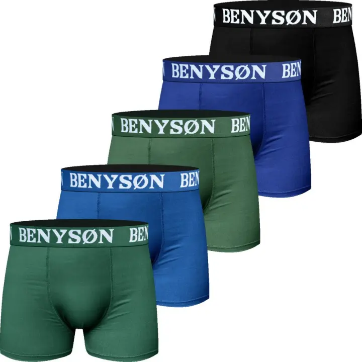 Calzoncillos hombre algodón, Boxers para Hombre - Pack de 5 Unidades - Algodón Suave  - Tallas M, L, XL, XXL - 1