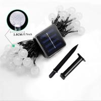 1PC Luces De Cadena Solar LED 5m 20LED IP65 Impermeable Para Decoración De Jardín Exterior Halloween Boda Navidad Lámpara - details 1