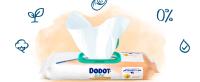Dodot Toallitas Pure Calma & Protege con Caléndula para Bebé, 792 Toallitas (18 Paquetes de 44 Toallitas), Ayuda a restaurar el pH natural de la piel, una gota de Caléndula. - details 2