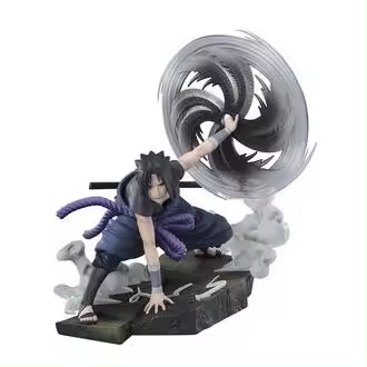 SASUKE UCHIHA THE LIGHT & DARK OF THE MANGEKYO SHARINGAN VER. EXTRA BATTLE FIG. 20 CM NARUTO - 1