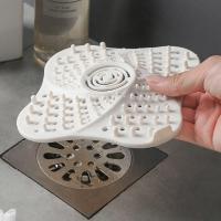 2 piezas de drenaje de ducha, drenaje de silicona, cubiertas de drenaje de ducha, drenaje de ducha, tapón de fregadero con ventosas, para cocina, bañera y baño - details 3