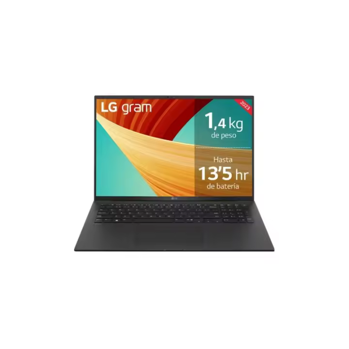 Portatil lg gram 17z90r - e i7 - 1360p 17 pulgadas 32gb - ssd512gb - rtx3050 - wifi - bt - w11 - 1