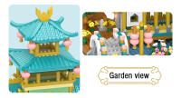Construcción De Bloques De Jardín Chino 2350PCS DIY Para Niños Y Adultos Juguetes De Matrimonio Colección De Regalo Bricks De Arquitectura De Courtyard - details 3