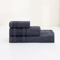 Juego de Toallas de Baño 100% Algodón - Set de 3 Piezas en Colores Variados , Incluye una toalla de tocador (30x50cm), una toalla de lavabo (50x100cm) y una toalla de sábana (100x150cm) - details 5