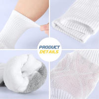 5 Pares De Calcetines Deportivos Para Hombre Calcetines De Calf Performance Algodón Poliéster Espandex Transpirables Para Correr Y Actividades Al Aire Libre - details 8