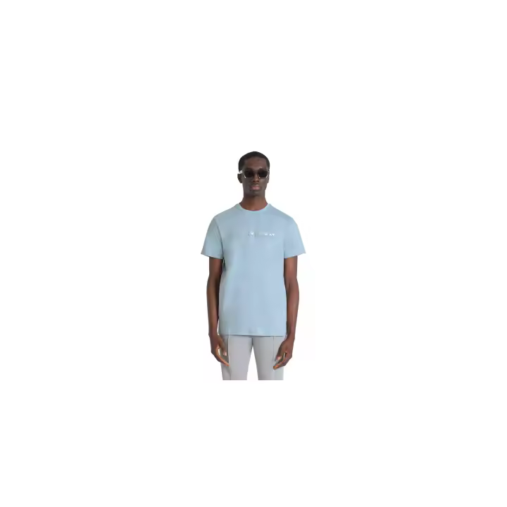 CAMISETA REGULAR FIT CON ESTAMPADO LAMINADO Y GRABADO - 1