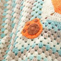 Hilo De Algodón Tejido a Mano Arcoíris 100g Suave Para Crochet Ternura Para Tejer Suéteres Cálidos Cojines Sofá Bufandas DIY - details 6