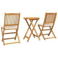 Set de Bistro de Jardín de 3 Piezas vidaXL en Madera Sólida de Acacia - details 4
