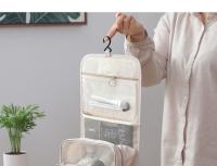 Bolsa De Cosméticos Con Gancho Para Mujer Bolso De Viaje Impermeable Organizador De Belleza Neceser De Baño Almacenamiento De Maquillaje - details 0