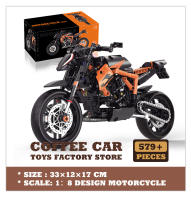 Nueva Moto De Carreras En Bloques 2024 Regalo De Navidad Para Niños Y Adultos Juguete De Construcción MOC Tech Bloques De Camino Para Motocicleta - details 9