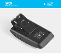 Kit De Coche Bluetooth Compatible Con Visera Solar Altavoz Inalámbrico Speakerphone Multi-punto Manos Libres BT Para Coche - details 11