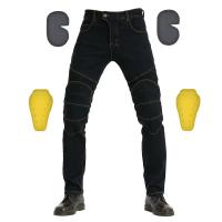 Jeans De Motociclista Para Hombre Con Bordado Y Protección De Rodilla Pantalones Motocross Con Cinturón Equipamiento Protector - details 7