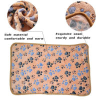 Manta De Mascota Suave Y Gruesa Con Patrón De Dibujos Animados Cómoda Y Cálida Para Perros Y Gatos Tamaño S/M/L Colores Variados - details 9