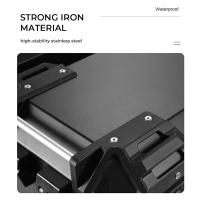 45L,55L caja superior de la motocicleta CNC de aleación de aluminio tronco de la motocicleta caja de casco impermeable y a prueba de caídas puerta trasera de la motocicleta caja de almacenamiento de equipaje - details 4