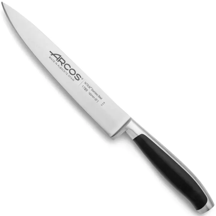 ARCOS Kyoto - Cuchillo de Cocina (160 mm) - Hoja de Acero Inoxidable Forjado Nitrum® - Mango de Polioximetileno (POM) - Estuche - 1