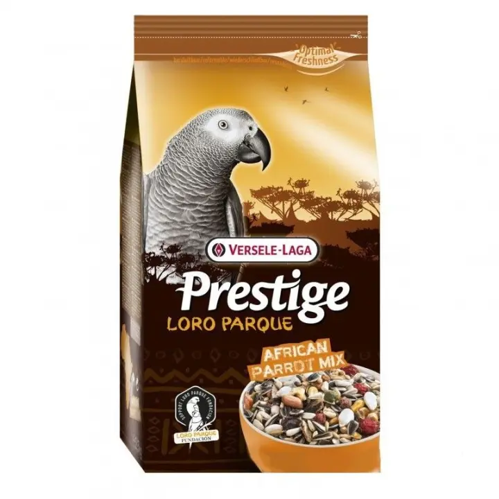 Versele-Laga Alimento para Loro Africano AFRICAN LOROPARK 1 Kg - Nutrición Equilibrada para Plumaje Brillante - 1