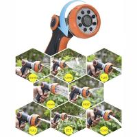 Pistola De Rociador De Agua Ajustable Para Lavar Coche Y Jardín Con 8 Patrones Alta Presión Portátil Material ABS - details 6