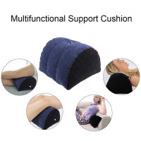 Cojín Inflable Semi-Círculo Soporte Corporal Para Juegos Y Viajes Uso En Posición De Amor Para Hombres Y Mujeres Material De Poliéster 100% - details 7