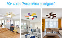 deckenventilator wohnzimmer
