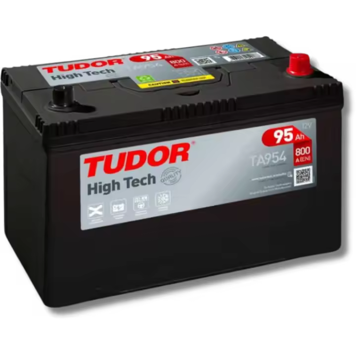 Batería de coche Tudor TA954 High-Tech. 12V - 95Ah/800A (EN) Caja D31 - 1