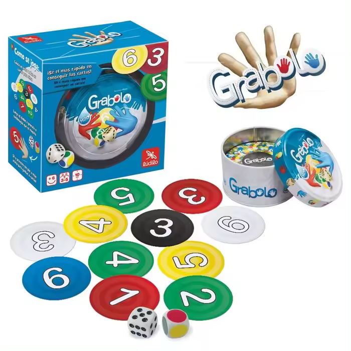 Juego de Mesa Ludilo Grabolo - Concentración y Velocidad - 1