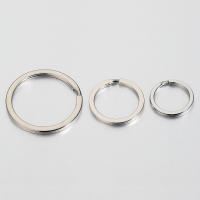 20pcs Anillos Llave Redondos Planos Y Divididos Para Joyería Y Encuentros De Metal Material De Hierro Origen Zhejiang China - details 3